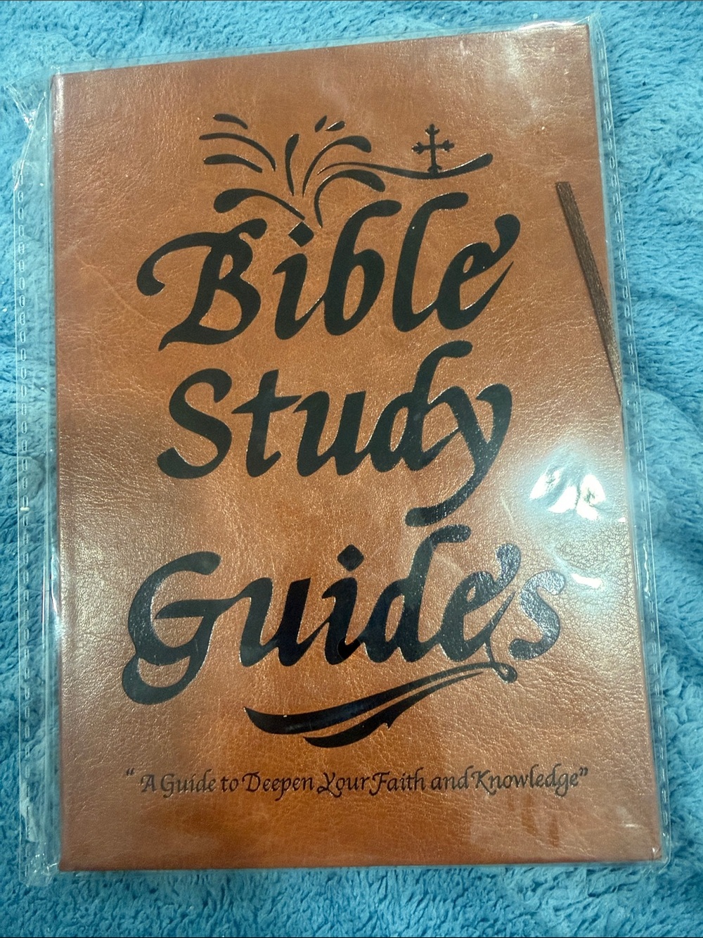 Bible Study Guides - Brown Faux Leather Cover